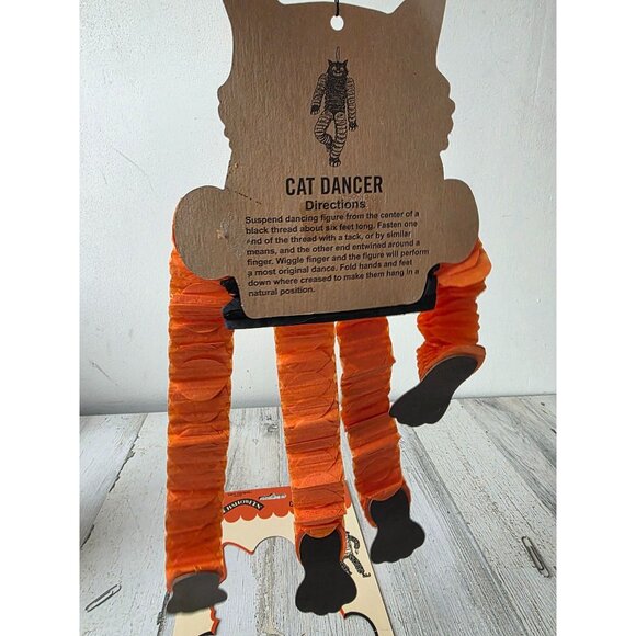Biestle repro cat dancer hanging Halloween old time prop decor - Picture 4 of 8
